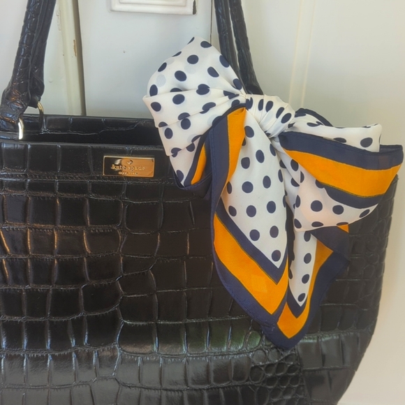 Kate Spade Alligator Print Purse - Picture 2 of 4